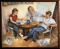 Triple Portrait [With my Parents]
